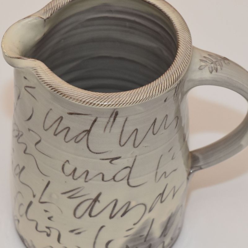 Keramik-Krug, 1 Liter - Keramik-Krug, 1 Liter – Bild 4