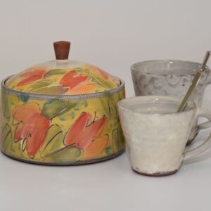 Keramikdose, 16 cm